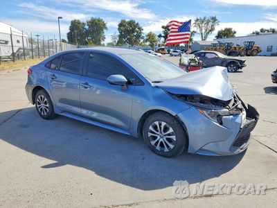 Czwarte zdjęcie samochodu z boku: 2020 TOYOTA COROLLA LE VIN:JTDEBRBE7LJ019611 - miniatura