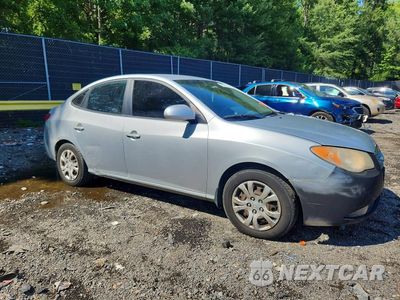 Czwarte zdjęcie samochodu z boku: 2010 HYUNDAI ELANTRA GLS VIN:KMHDU4AD6AU082434 - miniatura
