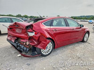 Trzecie zdjęcie samochodu z tyłu: 2015 FORD FUSION SE HYBRID VIN:3FA6P0LU5FR172155 - miniatura