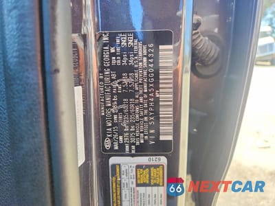 Zdjęcie 13 z 13 samochodu: 2016 KIA SORENTO EX VIN:5XYPH4A5XGG044326 - miniatura