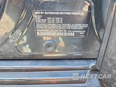 Zdjęcie 12 z 12 samochodu: 2012 BMW 550 I VIN:WBAFR9C50CDX78739 - miniatura