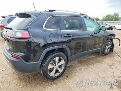 Trzecie zdjęcie samochodu z tyłu: 2019 JEEP CHEROKEE LIMITED VIN:1C4PJMDX7KD463307 - miniatura