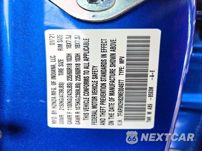 Zdjęcie 13 z 13 samochodu: 2021 HONDA CR-V EXL VIN:7FARW2H82ME004977 - miniatura
