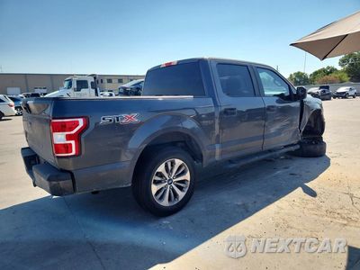 Trzecie zdjęcie samochodu z tyłu: 2018 FORD F150 SUPERCREW VIN:1FTEW1CP6JKF53731 - miniatura