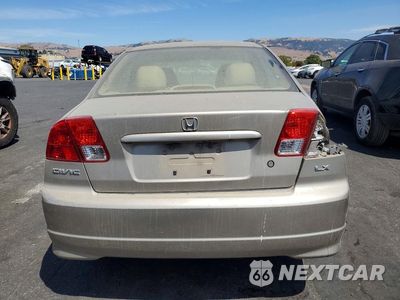 Zdjęcie 6 z 12 samochodu: 2005 HONDA CIVIC LX VIN:2HGES16655H545617 - miniatura