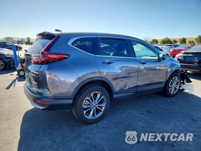 Trzecie zdjęcie samochodu z tyłu: 2022 HONDA CR-V EX VIN:5J6RT6H52NL006075 - miniatura