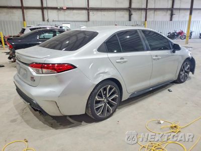 Trzecie zdjęcie samochodu z tyłu: 2020 TOYOTA COROLLA SE VIN:5YFS4RCE0LP024219 - miniatura