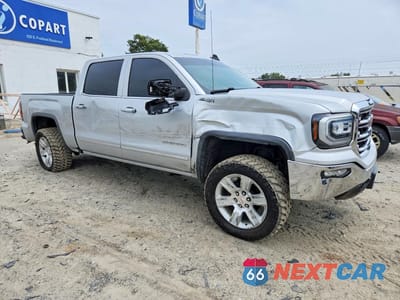Czwarte zdjęcie samochodu z boku: 2016 GMC SIERRA K1500 SLT VIN:3GTU2NEC2GG156543 - miniatura