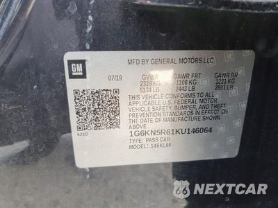 Zdjęcie 13 z 13 samochodu: 2019 CADILLAC CT6 SPORT VIN:1G6KN5R61KU146064 - miniatura