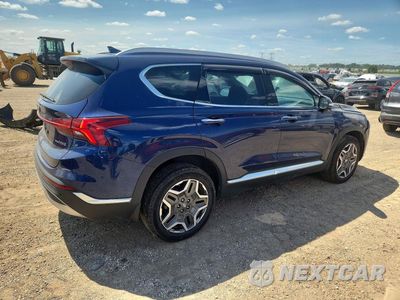 Trzecie zdjęcie samochodu z tyłu: 2023 HYUNDAI SANTA FE SEL PREMIUM VIN:5NMS3DA1XPH005635 - miniatura