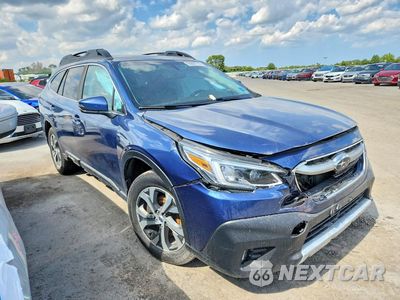 Czwarte zdjęcie samochodu z boku: 2020 SUBARU OUTBACK LIMITED VIN:4S4BTANC2L3118297 - miniatura