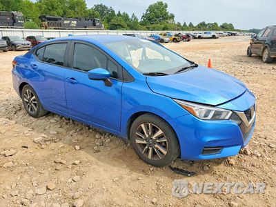 Czwarte zdjęcie samochodu z boku: 2021 NISSAN VERSA SV VIN:3N1CN8EV1ML861197 - miniatura