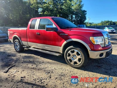 Czwarte zdjęcie samochodu z boku: 2010 FORD F150 SUPER CAB VIN:1FTFX1EV7AFC87528 - miniatura