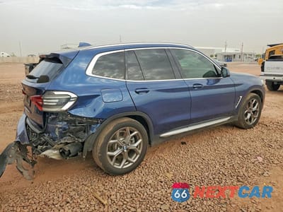Trzecie zdjęcie samochodu z tyłu: 2020 BMW X3 SDRIVE30I VIN:5UXTY3C04L9B12434 - miniatura