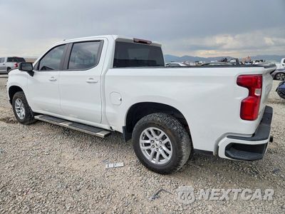 Drugie zdjęcie samochodu z przodu: 2022 CHEVROLET SILVERADO LTD K1500 RST VIN:1GCUYEED3NZ117495 - miniatura