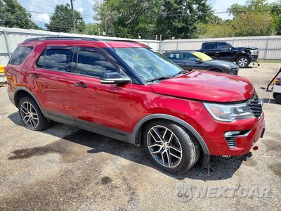 Czwarte zdjęcie samochodu z boku: 2018 FORD EXPLORER SPORT VIN:1FM5K8GT4JGC63109 - miniatura