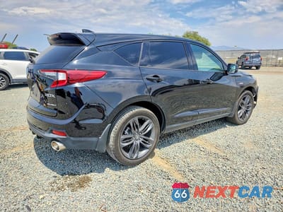 Trzecie zdjęcie samochodu z tyłu: 2023 ACURA RDX A-SPEC VIN:5J8TC2H68PL004462 - miniatura