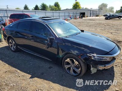 Czwarte zdjęcie samochodu z boku: 2018 HONDA ACCORD EXL VIN:1HGCV1F65JA150621 - miniatura