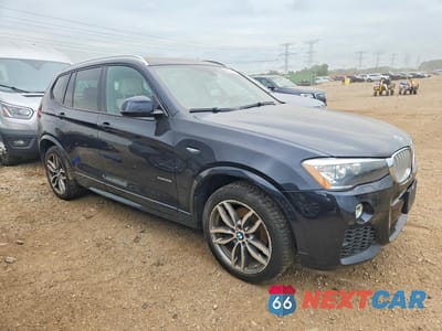 Czwarte zdjęcie samochodu z boku: 2016 BMW X3 XDRIVE28I VIN:5UXWX9C52G0D70234 - miniatura