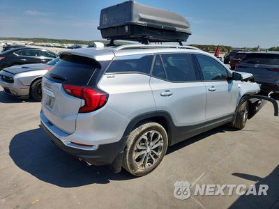 Trzecie zdjęcie samochodu z tyłu: 2020 GMC TERRAIN SLT VIN:3GKALPEX6LL254981 - miniatura