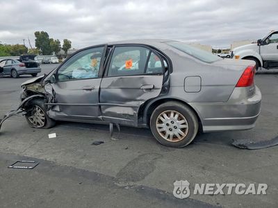 Drugie zdjęcie samochodu z przodu: 2005 HONDA CIVIC LX VIN:2HGES16535H510856 - miniatura