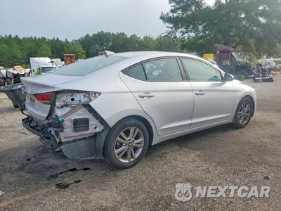 Trzecie zdjęcie samochodu z tyłu: 2018 HYUNDAI ELANTRA SEL VIN:KMHD84LFXJU489448 - miniatura