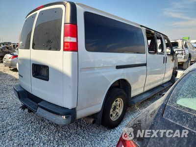 Trzecie zdjęcie samochodu z tyłu: 2019 CHEVROLET EXPRESS G3500 LT VIN:1GAZGPFG0K1255477 - miniatura