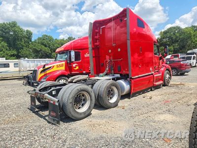 Trzecie zdjęcie samochodu z tyłu: 2021 PETERBILT 579 SEMI TRUCK VIN:1XPBDP9X3MD731864 - miniatura