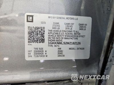 Zdjęcie 13 z 13 samochodu: 2021 GMC ACADIA SLT VIN:1GKKNMLS2MZ182126 - miniatura