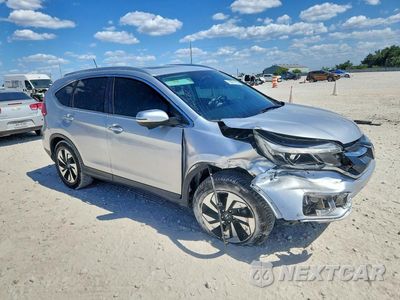 Czwarte zdjęcie samochodu z boku: 2015 HONDA CR-V TOURING VIN:5J6RM3H90FL019875 - miniatura