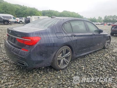 Trzecie zdjęcie samochodu z tyłu: 2016 BMW 750 XI VIN:WBA7F2C59GG416191 - miniatura