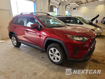 Czwarte zdjęcie samochodu z boku: 2021 TOYOTA RAV4 LE VIN:2T3G1RFV0MW178849 - miniatura