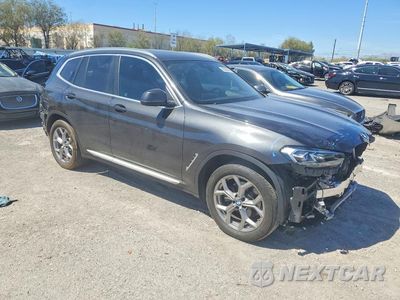 Czwarte zdjęcie samochodu z boku: 2023 BMW X3 SDRIVE30I VIN:5UX43DP07P9R95614 - miniatura