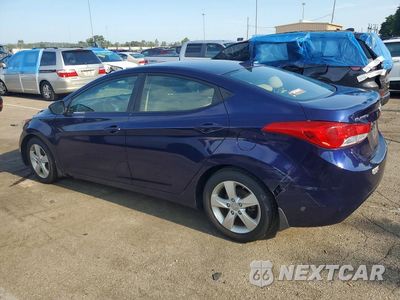 Drugie zdjęcie samochodu z przodu: 2013 HYUNDAI ELANTRA GLS VIN:5NPDH4AE5DH442891 - miniatura