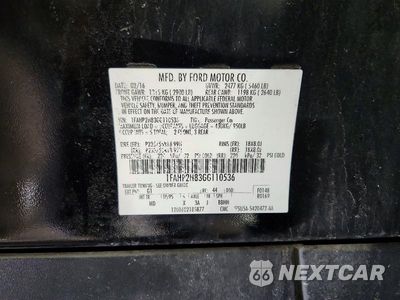 Zdjęcie 12 z 12 samochodu: 2016 FORD TAURUS SEL VIN:1FAHP2H83GG110536 - miniatura