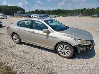 Czwarte zdjęcie samochodu z boku: 2014 HONDA ACCORD EXL VIN:1HGCR3F89EA040372 - miniatura