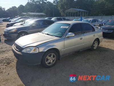 1999 HONDA CIVIC LX 1HGEJ6672XL014454 - główne zdjęcie licytacji z USA - miniatura