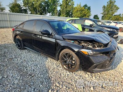 Czwarte zdjęcie samochodu z boku: 2022 HONDA CIVIC SPORT VIN:2HGFE2F57NH534059 - miniatura