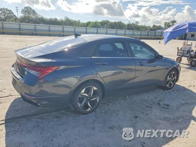 Trzecie zdjęcie samochodu z tyłu: 2021 HYUNDAI ELANTRA SEL VIN:5NPLN4AG2MH028196 - miniatura