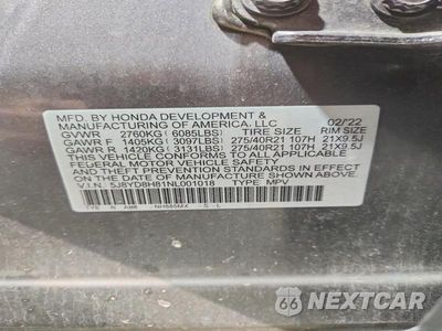 Zdjęcie 13 z 13 samochodu: 2022 ACURA MDX TYPE S ADVANCE VIN:5J8YD8H81NL001018 - miniatura