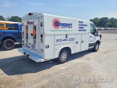 Trzecie zdjęcie samochodu z tyłu: 2017 FORD TRANSIT T-350 VIN:1FDBW5PM6HKA23260 - miniatura