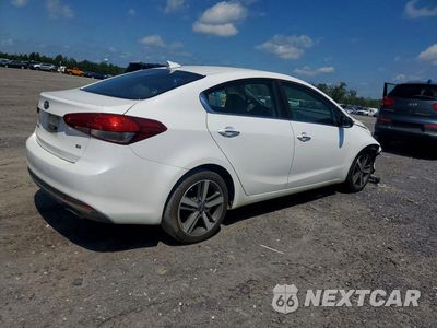 Trzecie zdjęcie samochodu z tyłu: 2017 KIA FORTE EX VIN:3KPFL4A82HE005703 - miniatura