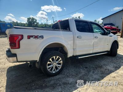 Trzecie zdjęcie samochodu z tyłu: 2016 FORD F150 SUPERCREW VIN:1FTEW1EG8GFC53526 - miniatura