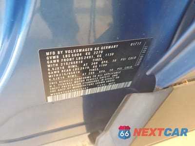Zdjęcie 13 z 13 samochodu: 2017 VOLKSWAGEN TIGUAN S VIN:WVGBV7AX6HK025267 - miniatura