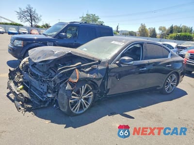 2019 INFINITI Q50 3.0T SIGNATURE EDITION JN1EV7AP2KM540749 - główne zdjęcie licytacji z USA - miniatura