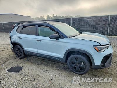 Czwarte zdjęcie samochodu z boku: 2026 VOLKSWAGEN TAOS SE BLACK VIN:3VV3C7B25TM042601 - miniatura