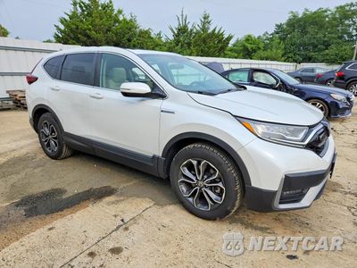Czwarte zdjęcie samochodu z boku: 2021 HONDA CR-V EX VIN:7FART6H54ME001696 - miniatura
