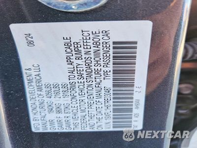 Zdjęcie 13 z 13 samochodu: 2024 HONDA CIVIC SPORT TOURING VIN:19XFL1H87RE030487 - miniatura