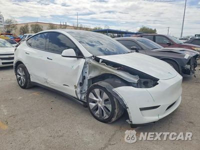 Czwarte zdjęcie samochodu z boku: 2022 TESLA MODEL Y VIN:7SAYGDEE1NA012001 - miniatura