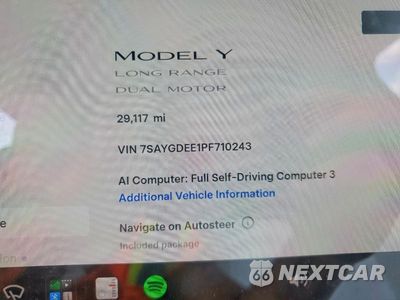 Zdjęcie 9 z 12 samochodu: 2023 TESLA MODEL Y VIN:7SAYGDEE1PF710243 - miniatura